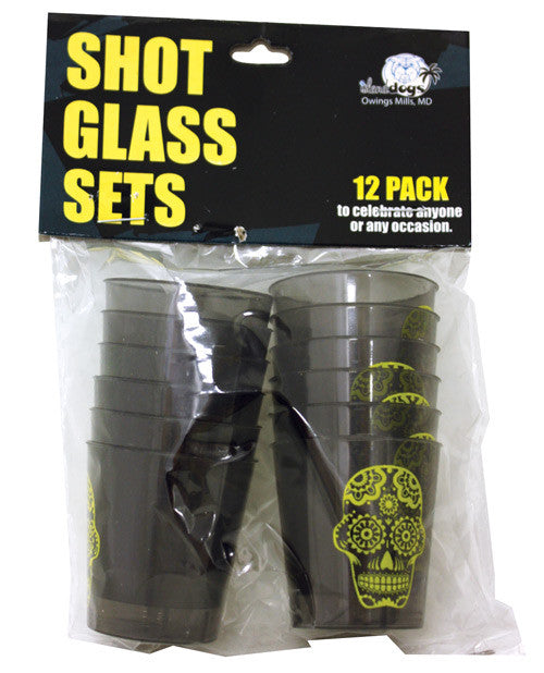 Candy Skull Shot Glasses