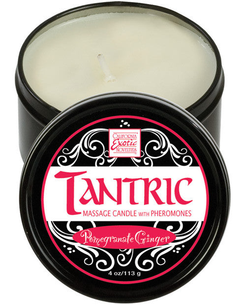 Soy Candle w/Pheromones - Pomegranate Ginger