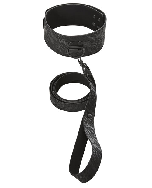 Locking Lace Posture Collar & Leash