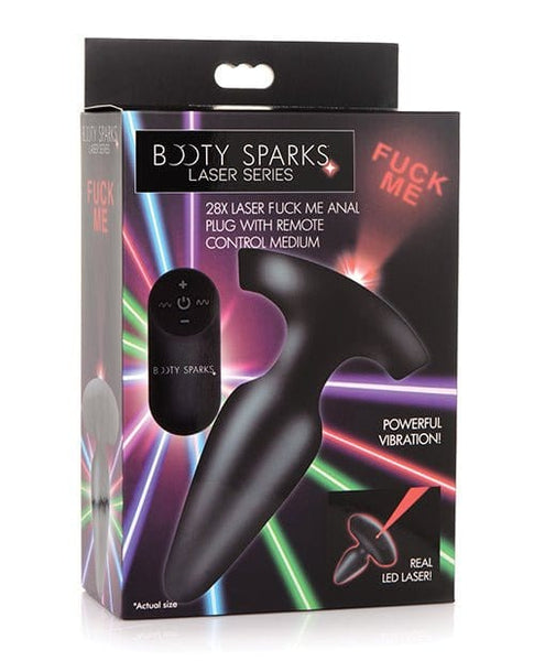 Fuck Me Lazer Vibrating Butt Plug with remote control