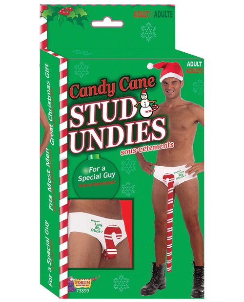 Candy Cane Stud Undies