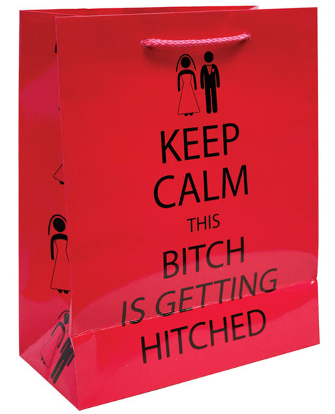 Keep Calm This Bitch is Getting Hitched Gift Bag