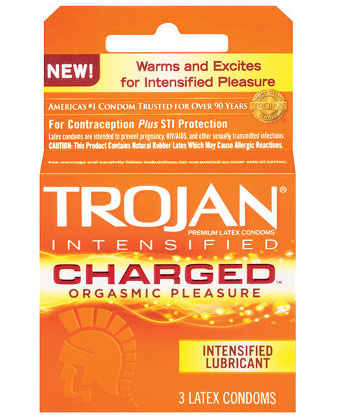 Trojan Intensified Charged Condoms