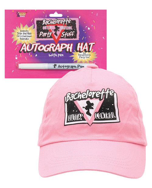 Bachelorette Autograph Hat w/Pen