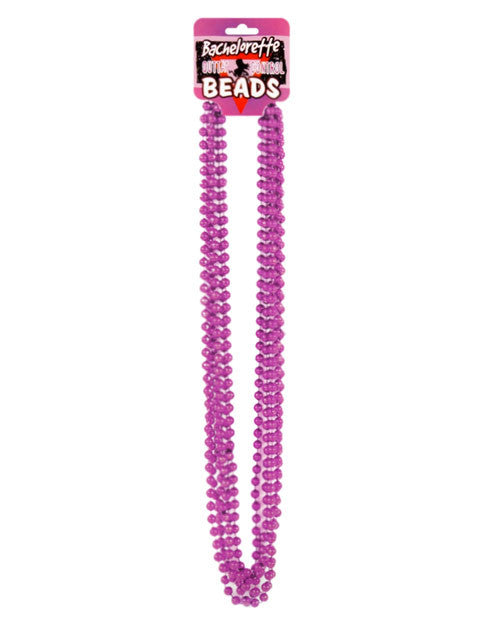 Beads - Metallic Pink Pack of 6