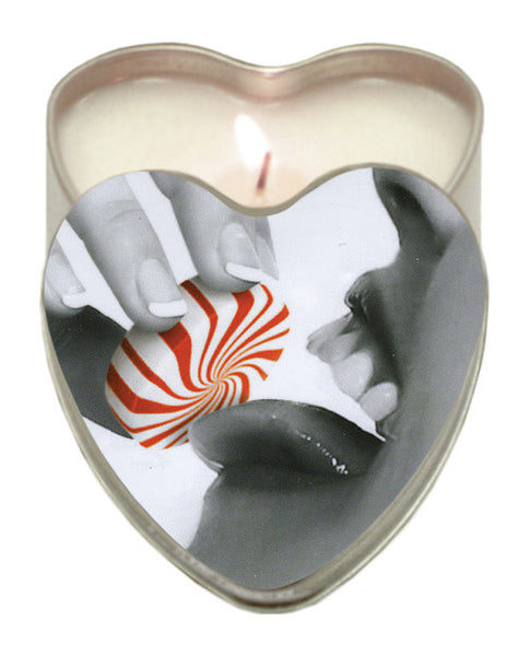 Hemp Edible Candle - 4.7 oz Heart Tin