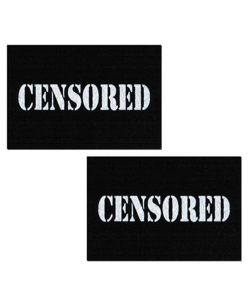 Censored Pastie - Black/White O/S