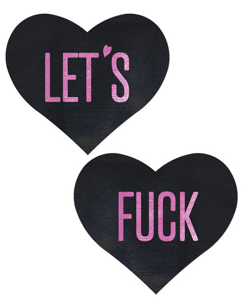 Let's Fuck Hearts - Black O/S