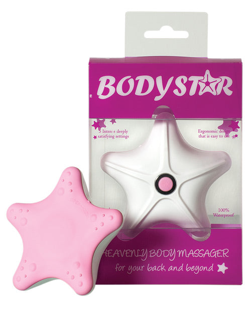 Body Star Massager - Pink/White