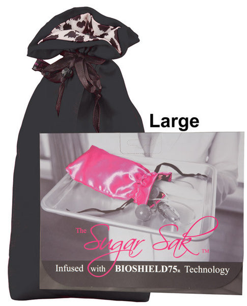 Anti-Bacterial Toy Bag Large - Black