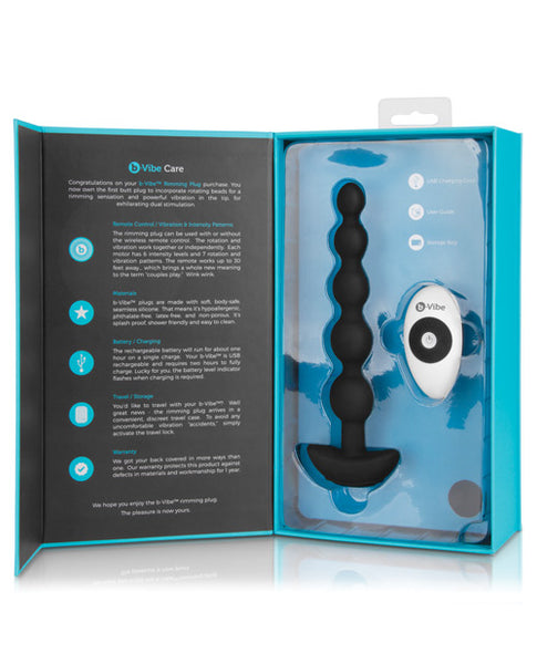b-Vibe Cinco Remote Control Rechargeable Beads