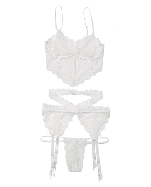 Stretch Lace Bridal Set