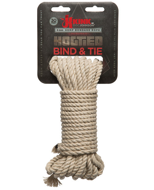 Bind & Tie Hemp Bondage Rope - 30 ft – Fem Caviar