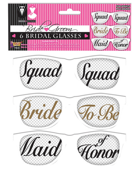 Bridal Boutique Mesh Glasses