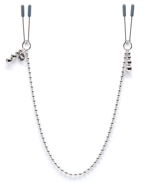 At My Mercy Chain Nipple Clamps