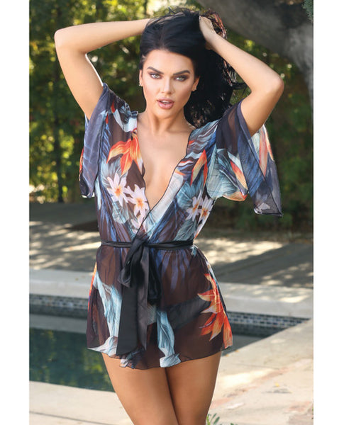 Bahama Mama Kimono & Panty