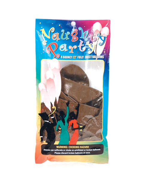 22 "Naughty Party Penis Balloons Pack of 8
