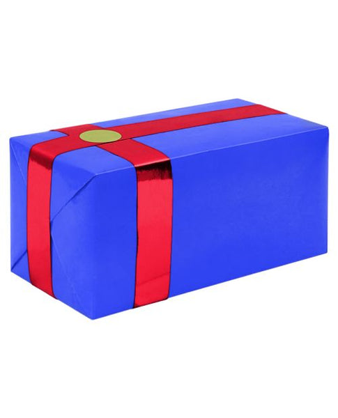 Gift Wrapping For Your Purchase (Blue w/Red Ribbon)