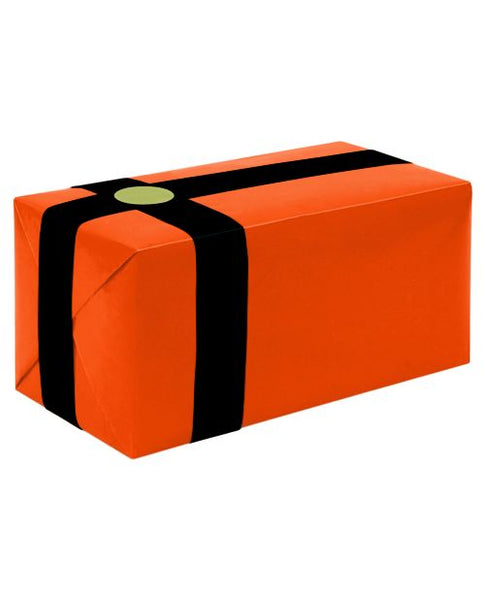 Gift Wrapping For Your Purchase (Orange w/Black Ribbon)
