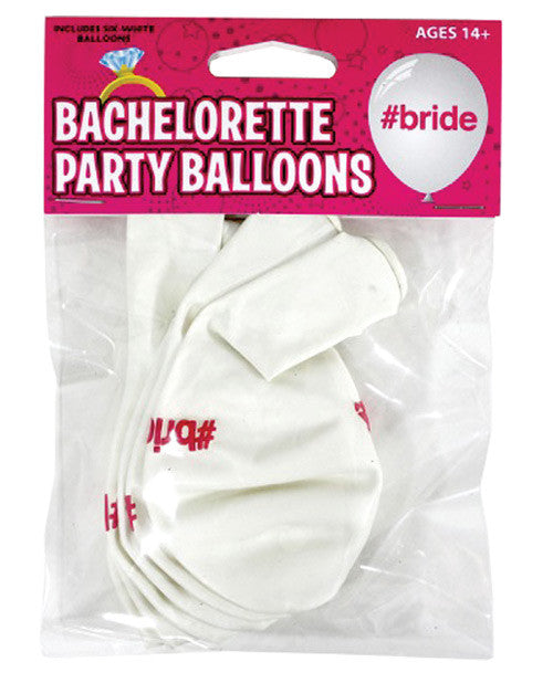 Bachelorette Party Balloons - Hash Tag Bride