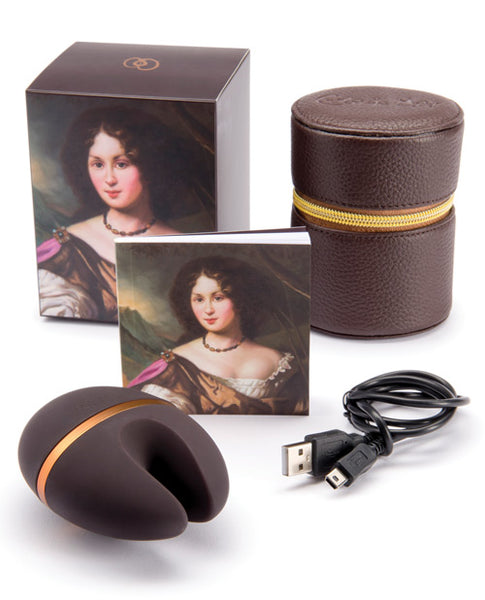 Coco de Mer Nell Pleasure Seed Vibrator - Black