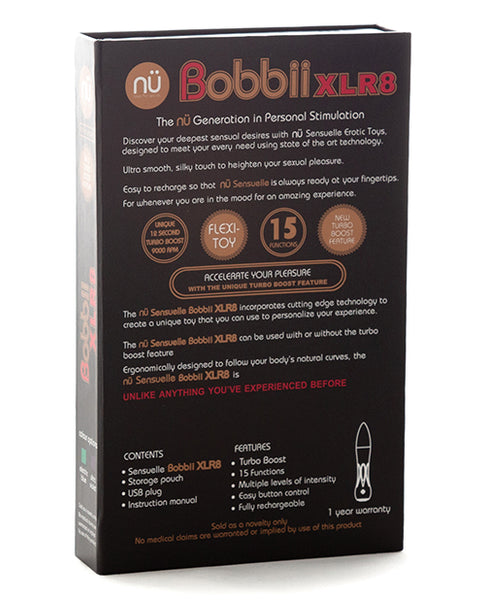 Bobbii Flexible Vibe XLR8 Turbo Boost
