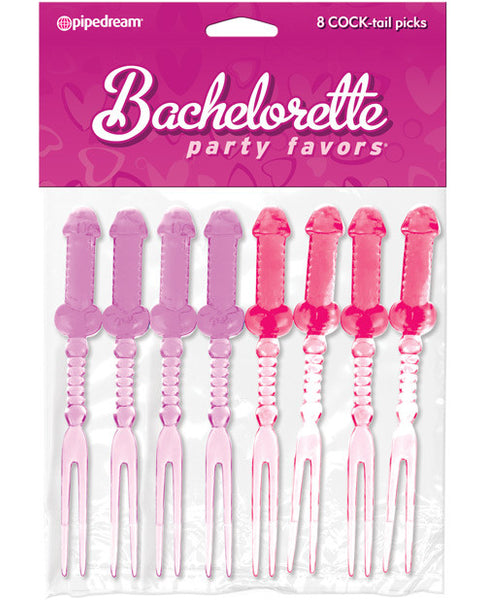 Cocktail Picks - Asst. Colors Pack of 8