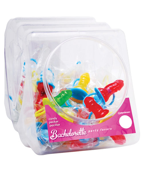 Candy Pecker Pacifier Ring - Bowl of 48