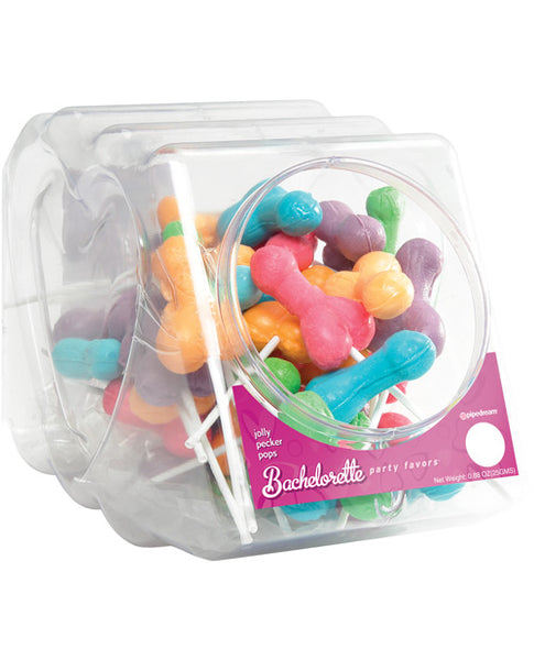 Jolly Pecker Pops - Asst. Flavors Display of 50