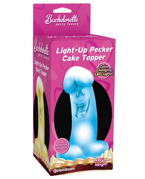 Light Up Pecker Cake Topper
