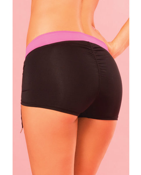 Sweat Fitness Cinchable Hot Short