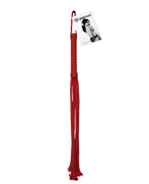 Rope Flogger - Red