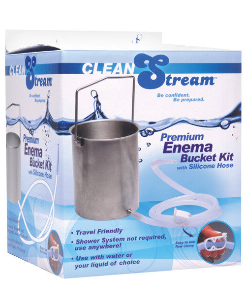 Premium Enema Bucket Kit w/Silicone Hose