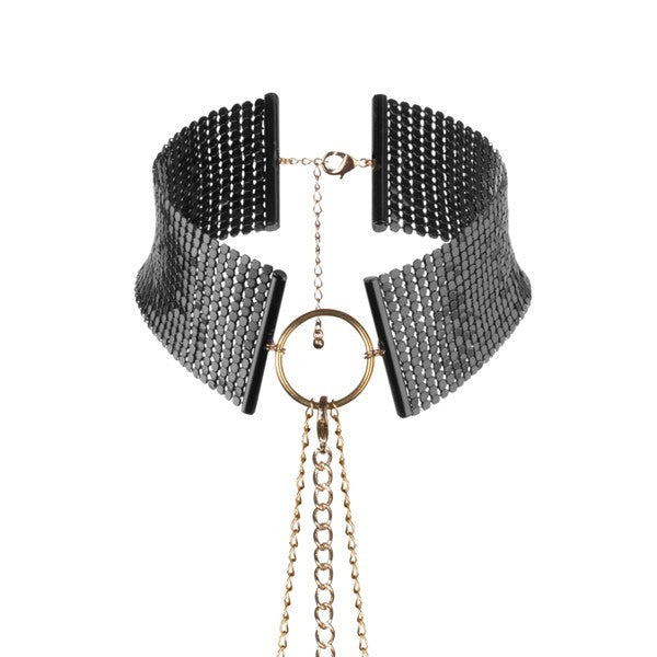 Désir Métallique - Metallic mesh collar