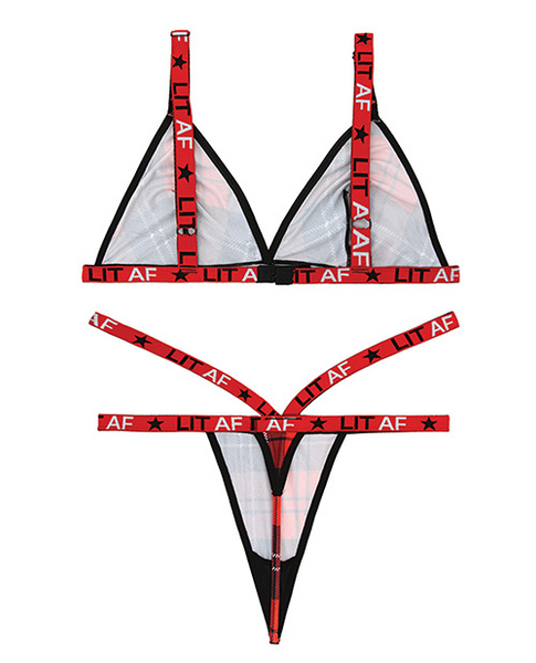 Lit Af Bra Set