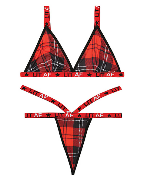 Lit Af Bra Set