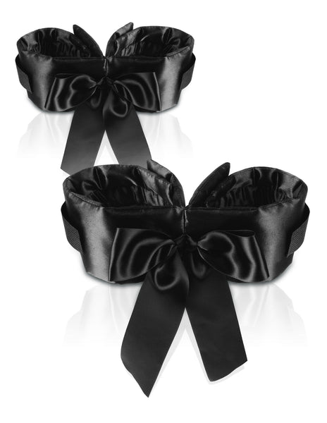 Bowtie Cuffs Black Velcro
